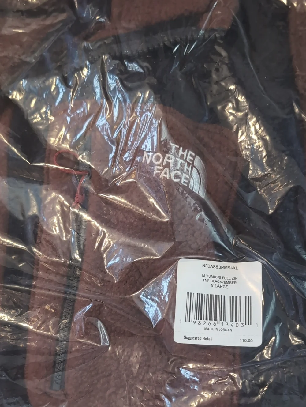 The North Face Yumiori Full-zip Fleece Jacket- XL
